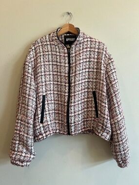 Apparis Tweed-Style Zip Jacket